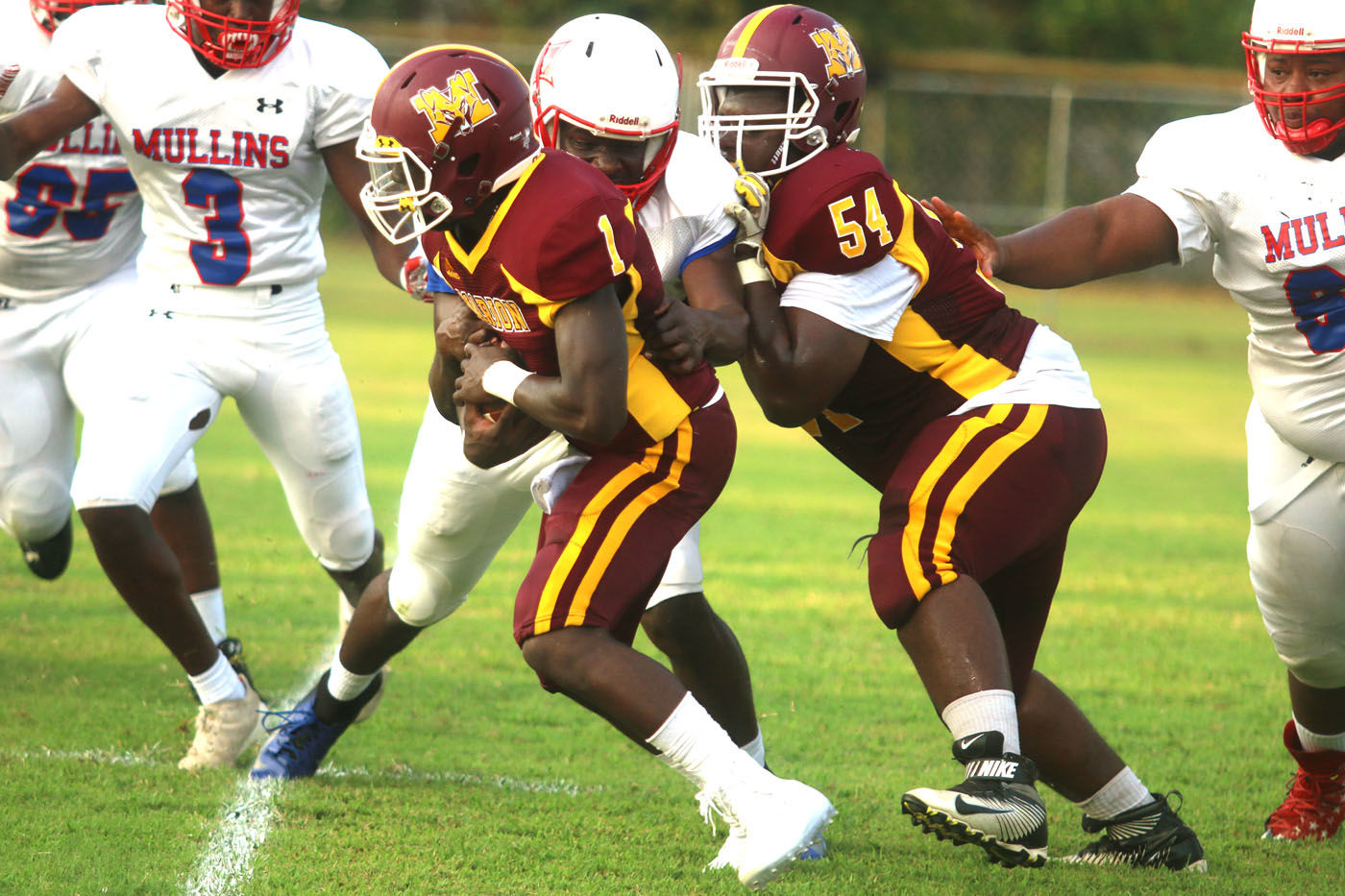 Marion vs. Mullins Football